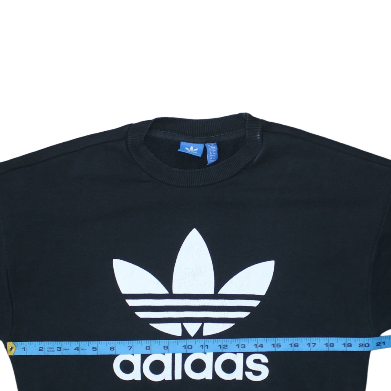 Womens UK Size 10 adidas Black Pullover Sweatshirt