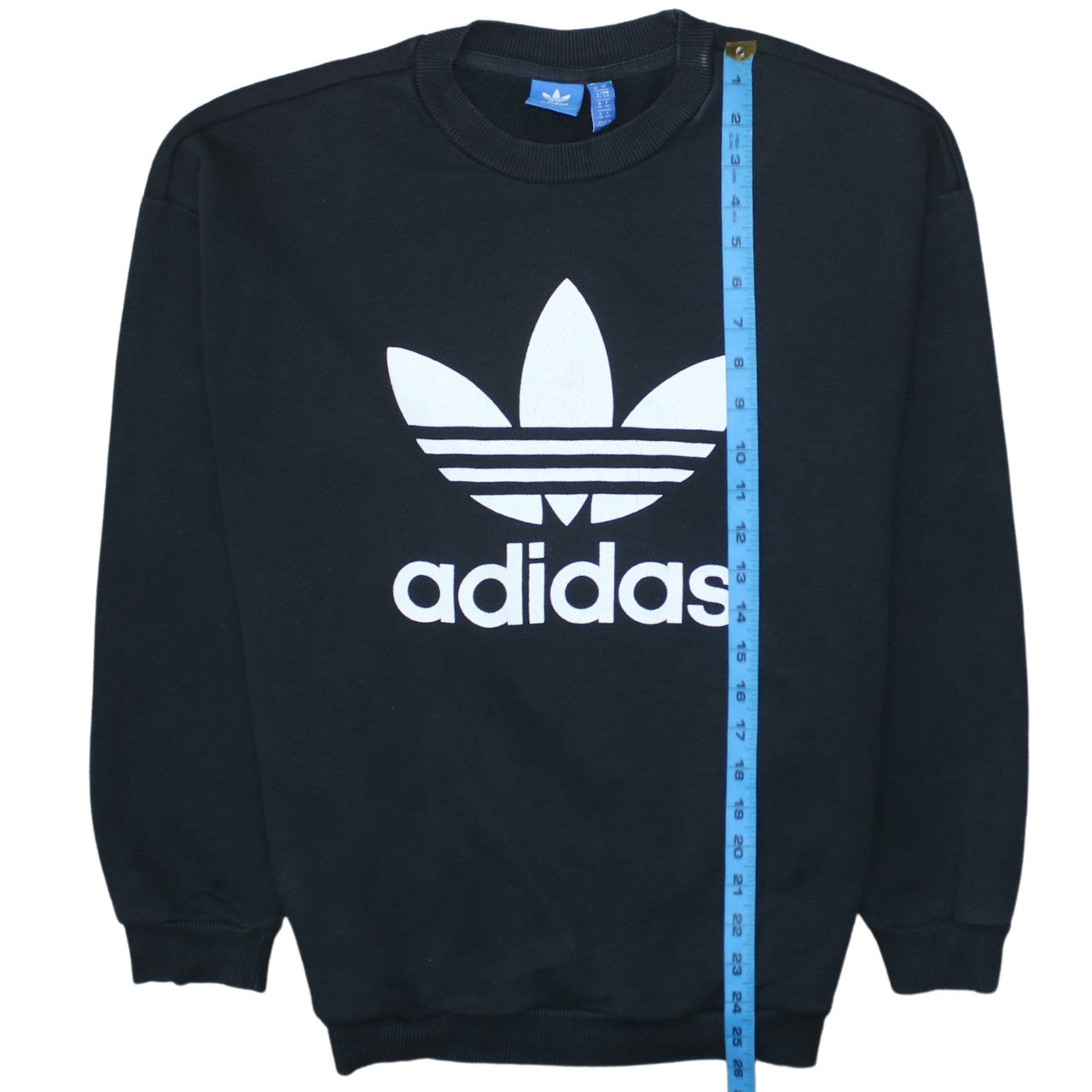 Womens UK Size 10 adidas Black Pullover Sweatshirt