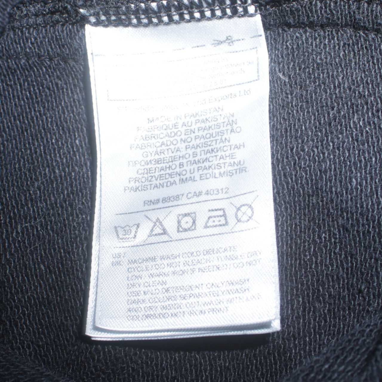 Womens UK Size 10 adidas Black Pullover Sweatshirt