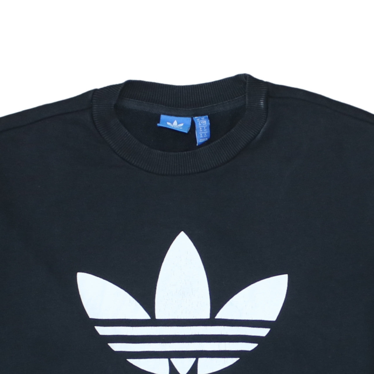 Womens UK Size 10 adidas Black Pullover Sweatshirt