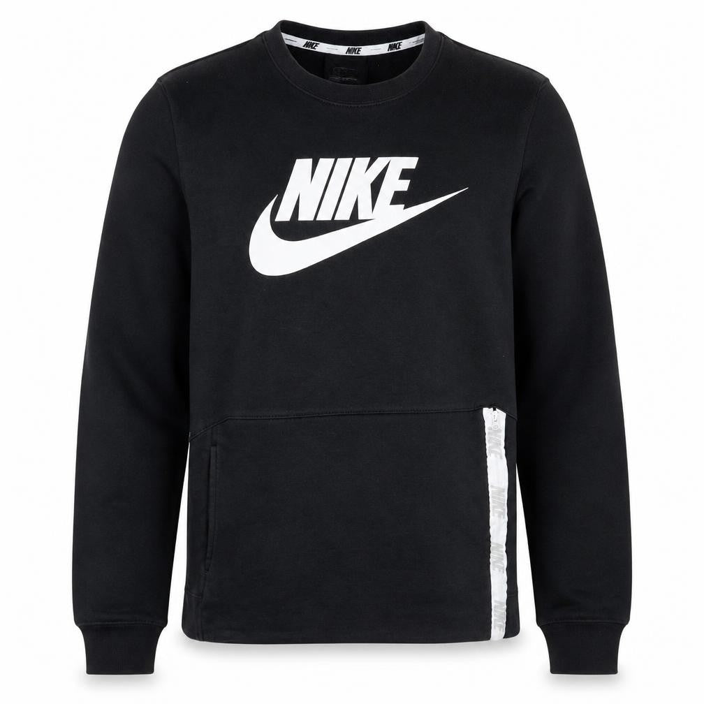 Mens UK Size M Nike Black Pullover Sweatshirt