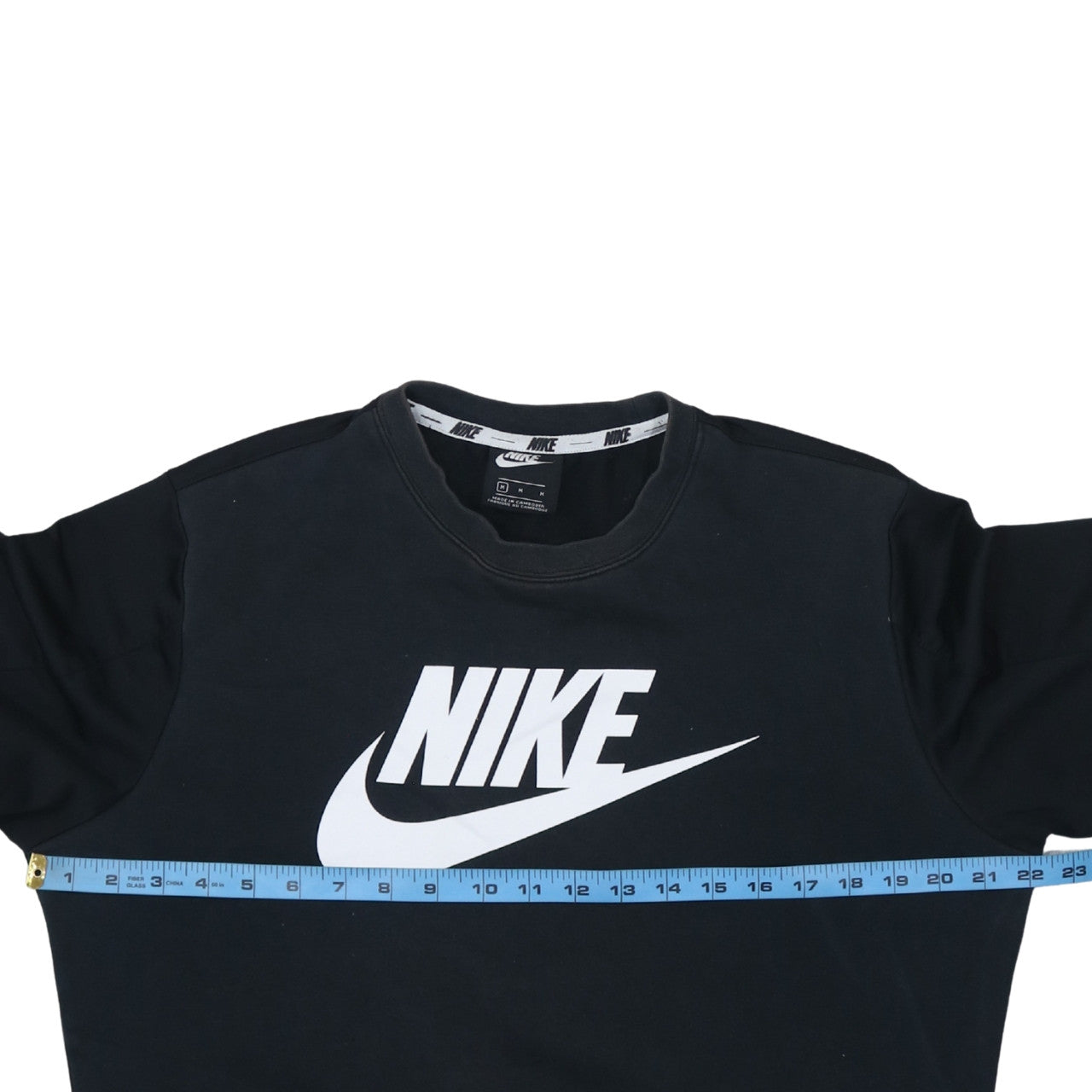 Mens UK Size M Nike Black Pullover Sweatshirt