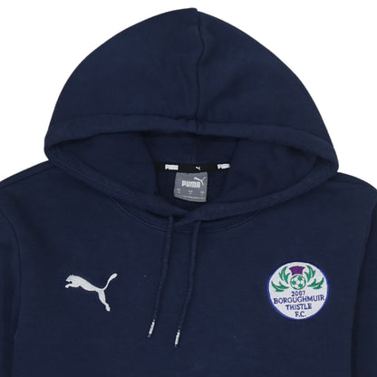 Mens UK Size S PUMA Blue Pullover Hoodie