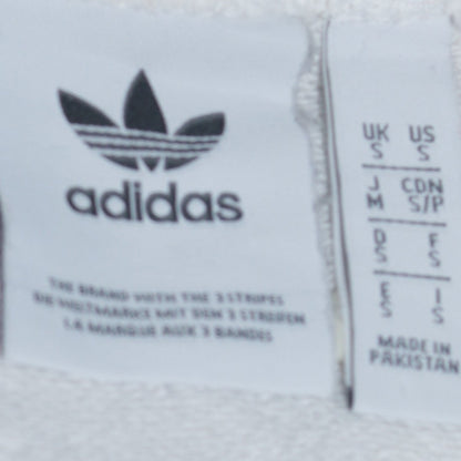 Mens UK Size S adidas White Pullover Sweatshirt