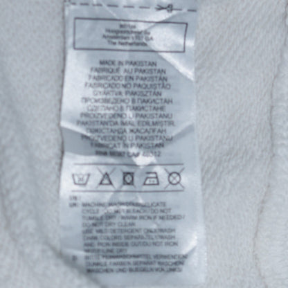 Mens UK Size S adidas White Pullover Sweatshirt
