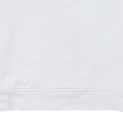 Mens UK Size S adidas White Pullover Sweatshirt