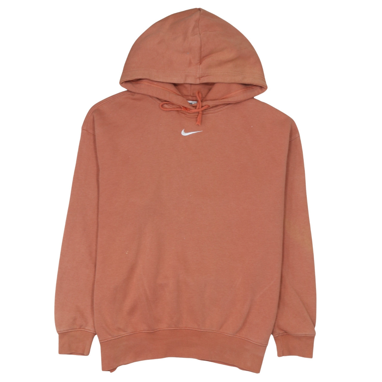 Mens UK Size S Nike Brown Pullover Hoodie