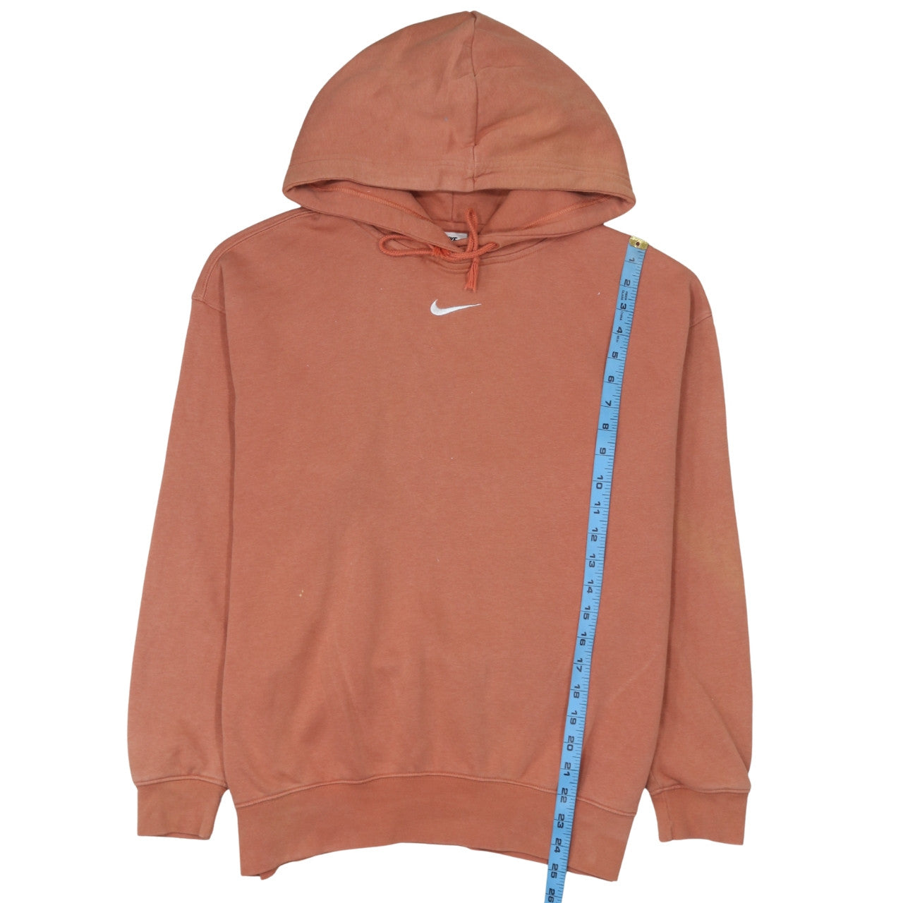 Mens UK Size S Nike Brown Pullover Hoodie