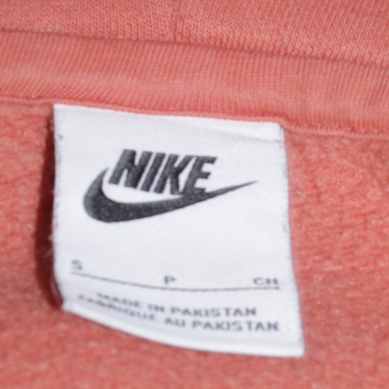 Mens UK Size S Nike Brown Pullover Hoodie