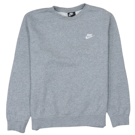 Mens UK Size M Nike Grey Pullover Sweatshirt