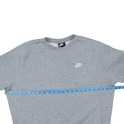 Mens UK Size M Nike Grey Pullover Sweatshirt