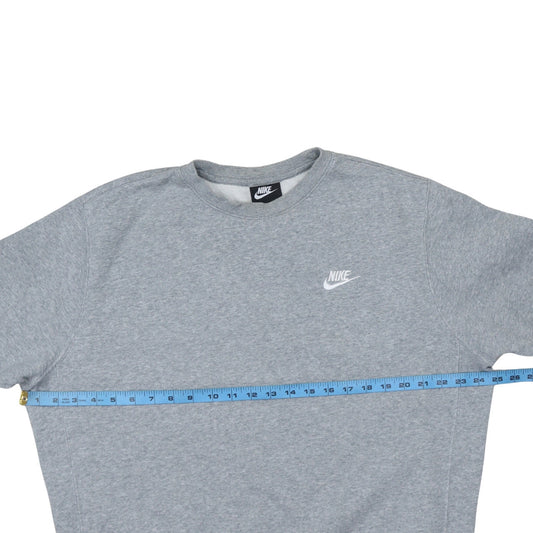 Mens UK Size M Nike Grey Pullover Sweatshirt