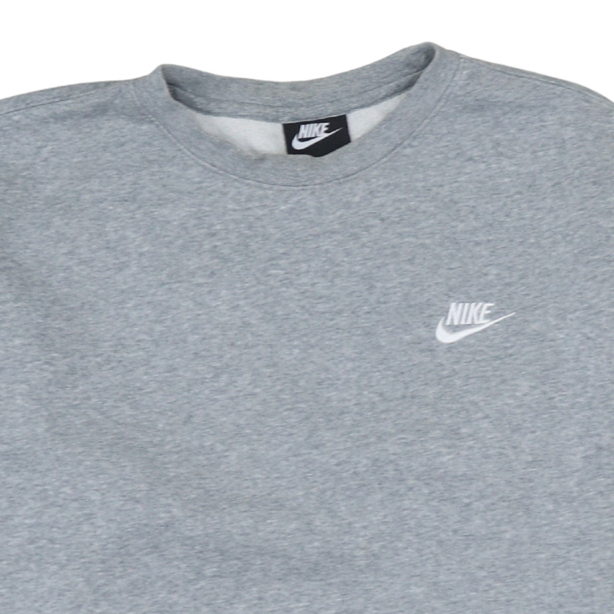 Mens UK Size M Nike Grey Pullover Sweatshirt