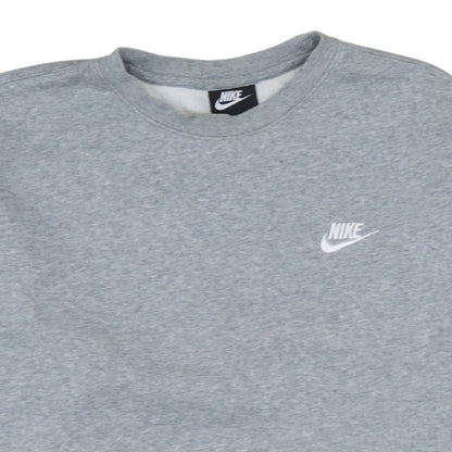Mens UK Size M Nike Grey Pullover Sweatshirt