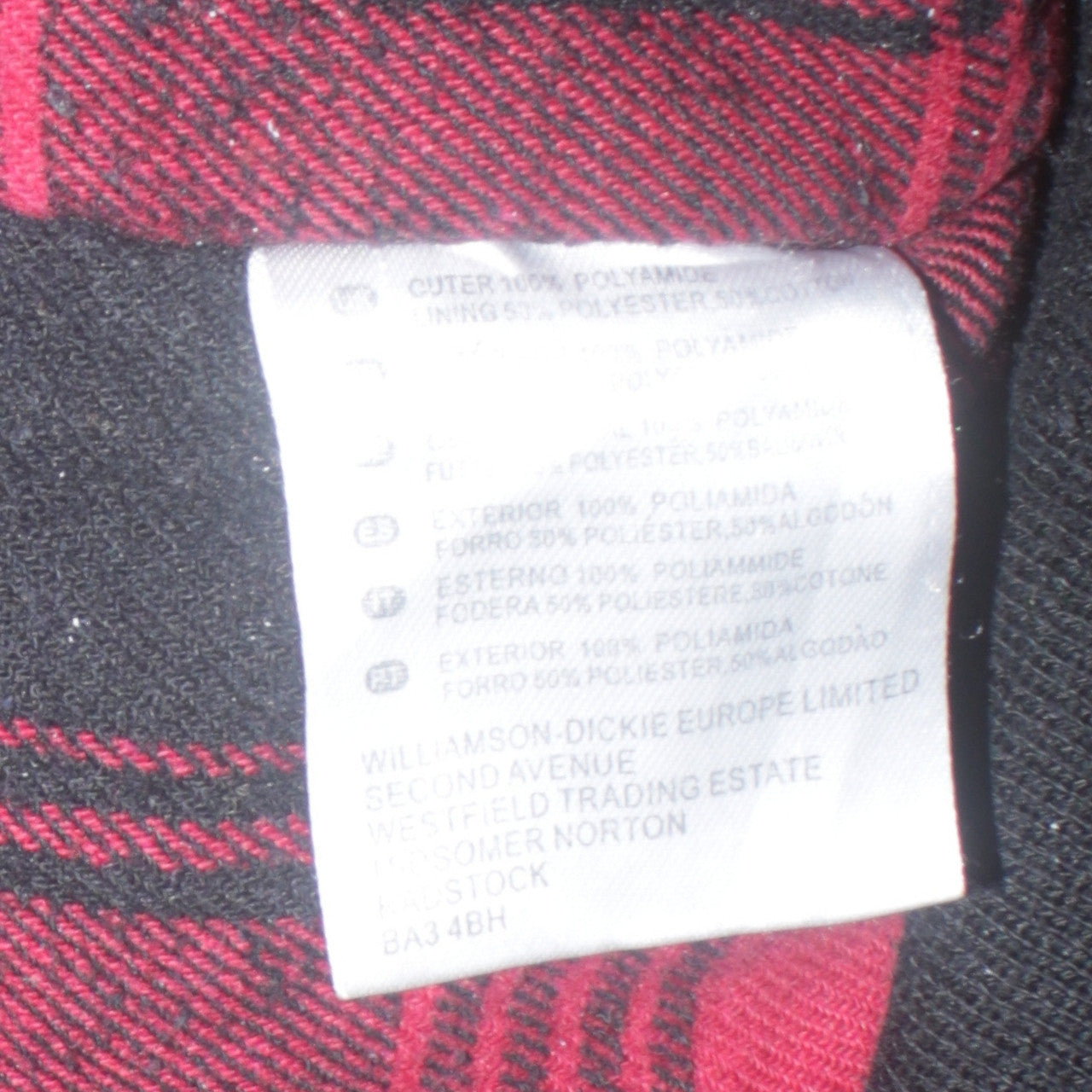 Mens UK Size XL Dickies Black Bomber Jacket