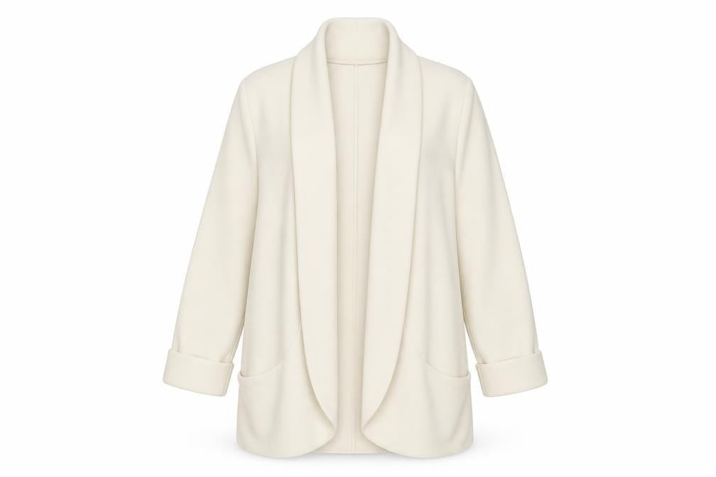 Womens UK Size 14 New Look Ivory Cardigan Jumper