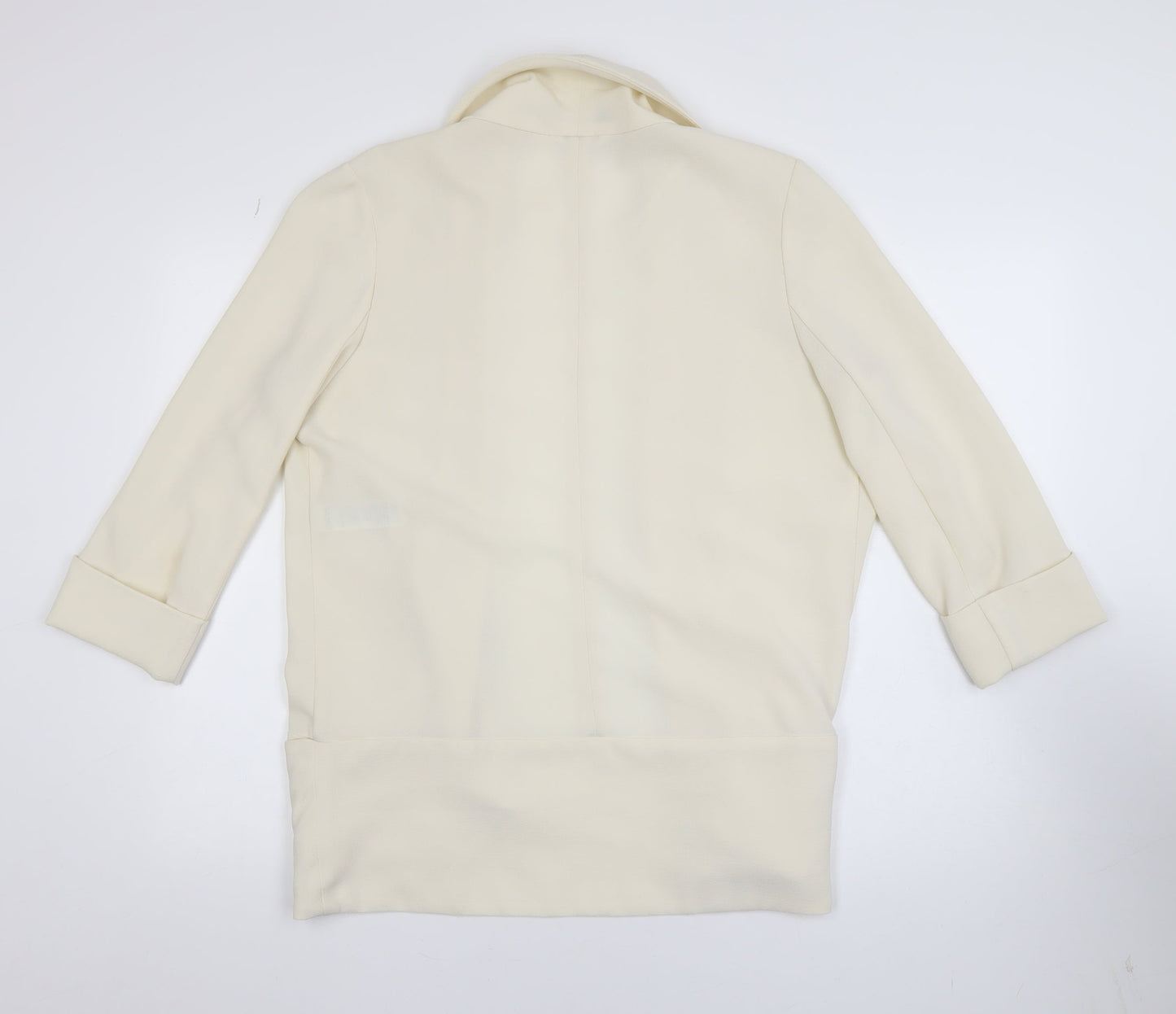 Womens UK Size 14 New Look Ivory Cardigan Jumper