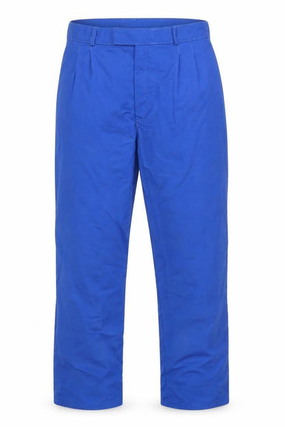 Work King Men Blue 32in Regular Fit Cargo Workwear Trousers
