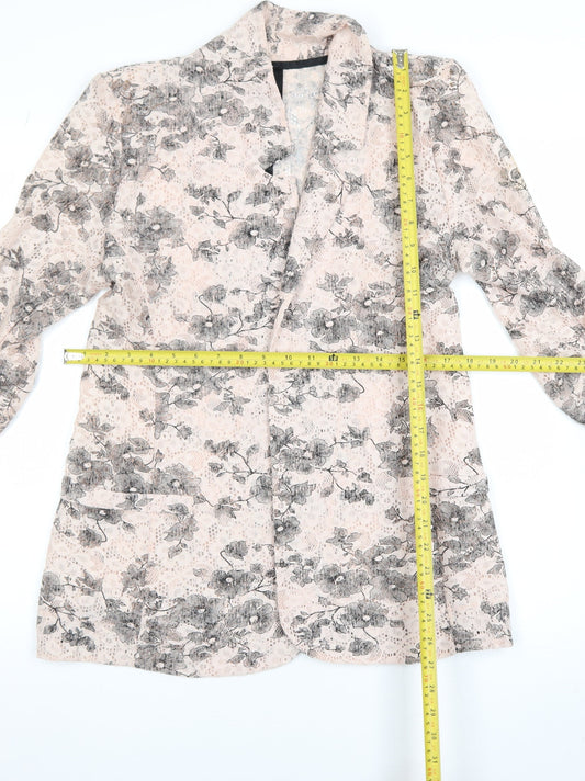 Womens UK Size 16 NEXT Beige Cardigan Jumper