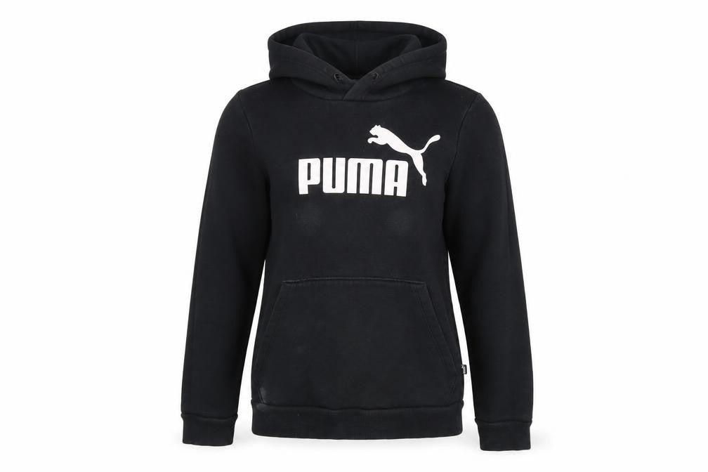 Womens UK Size 8 PUMA Black Pullover Hoodie