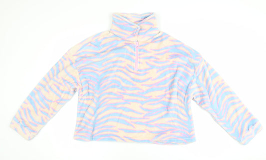 Womens UK Size 12 ASOS Design Multicoloured Pullover Sweatshirt