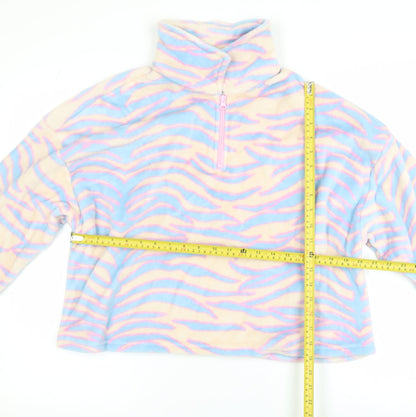 Womens UK Size 12 ASOS Design Multicoloured Pullover Sweatshirt