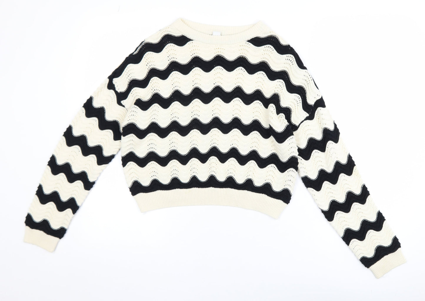 Girls UK Size 12-13 Years Primark Black Pullover Jumper