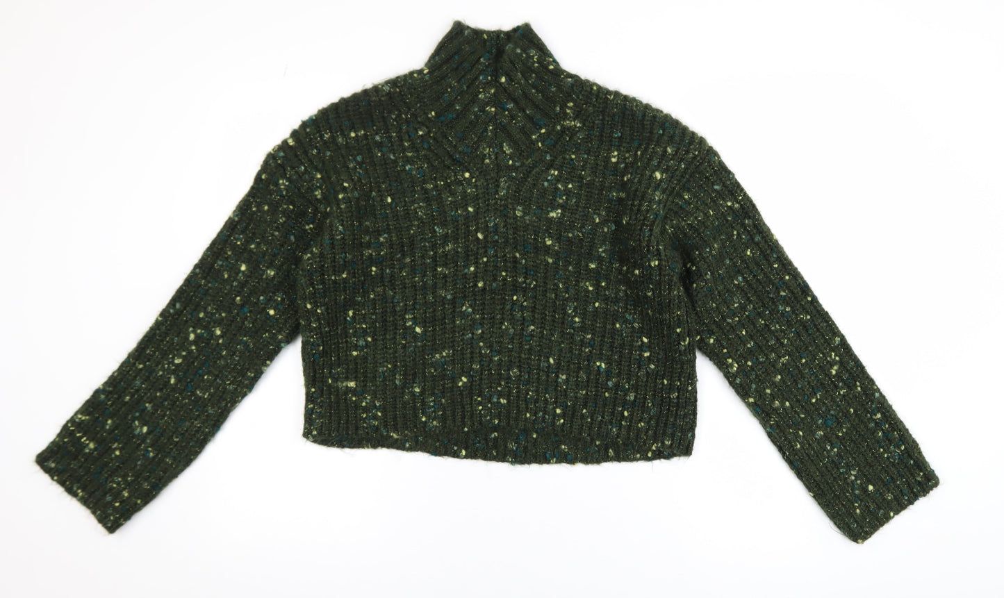 Womens UK Size XS NEXT Green Pullover Jumper