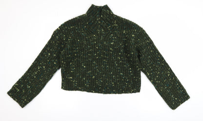 Womens UK Size XS NEXT Green Pullover Jumper