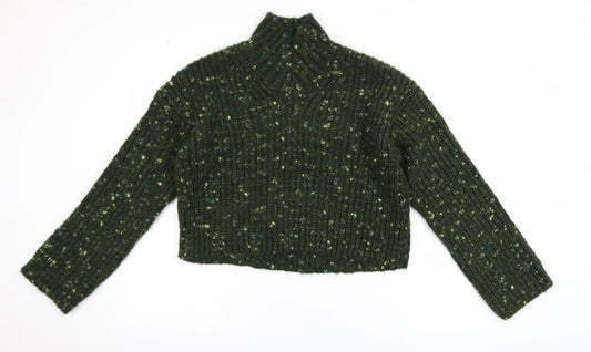 Womens UK Size XS NEXT Green Pullover Jumper