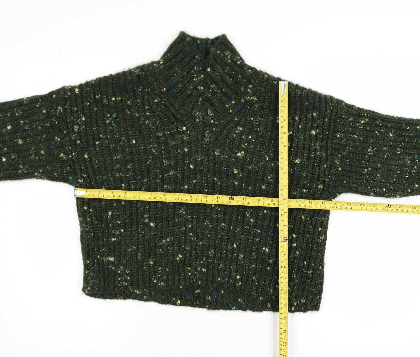 Womens UK Size XS NEXT Green Pullover Jumper