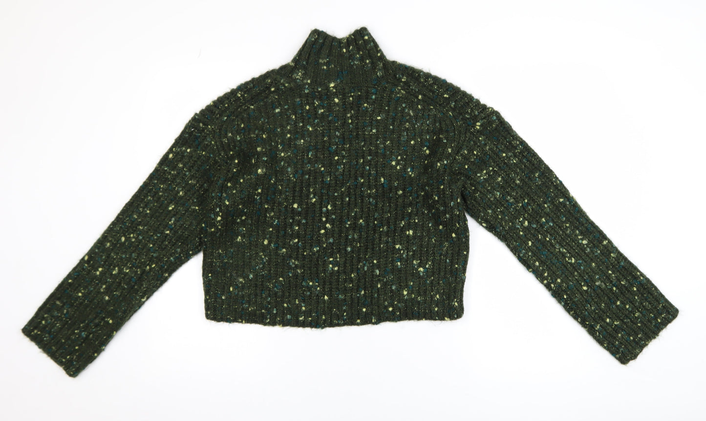 Womens UK Size XS NEXT Green Pullover Jumper