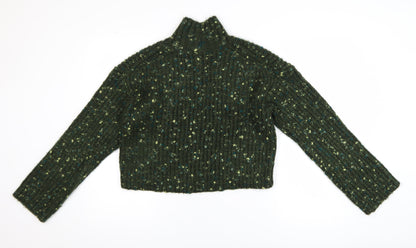 Womens UK Size XS NEXT Green Pullover Jumper
