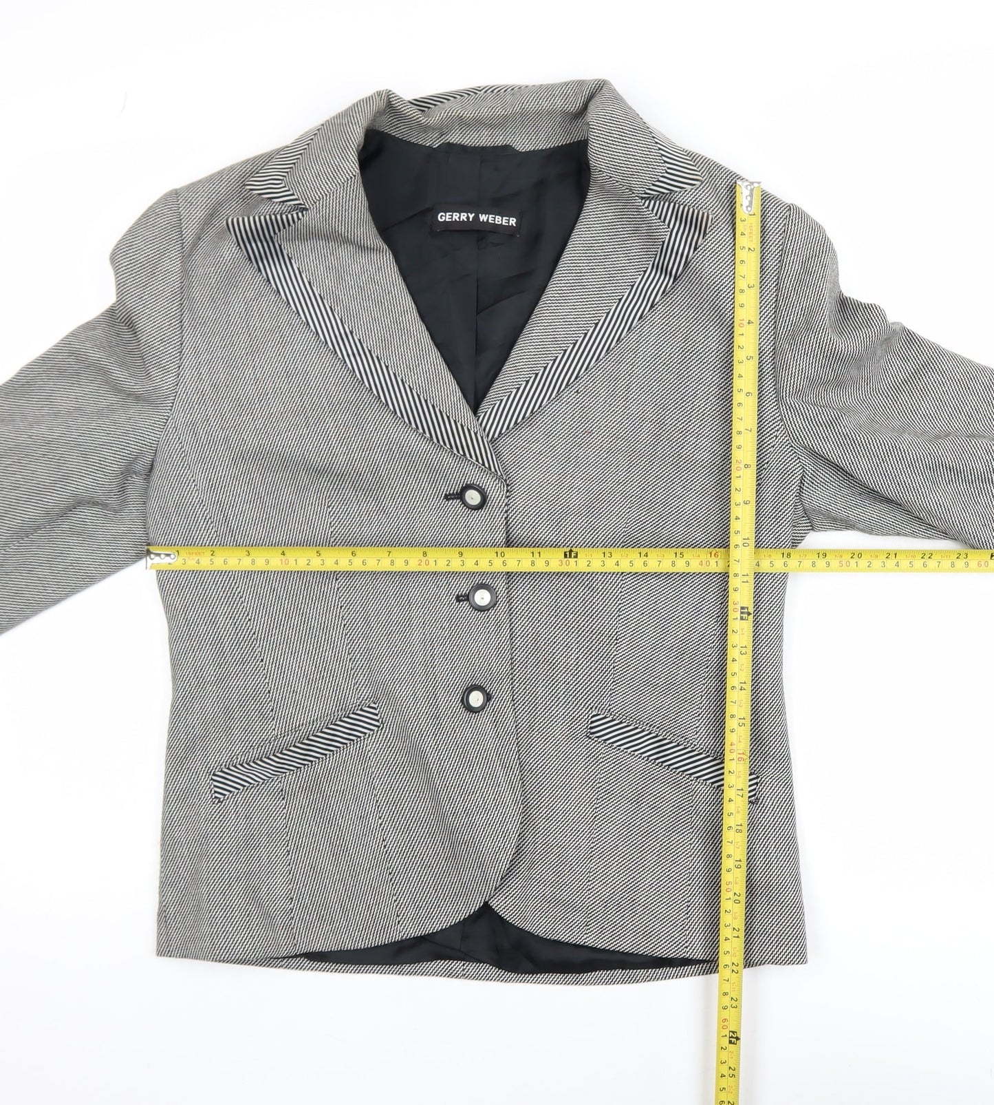 Womens UK Size 14 Gerry Weber Regular Grey Blazer