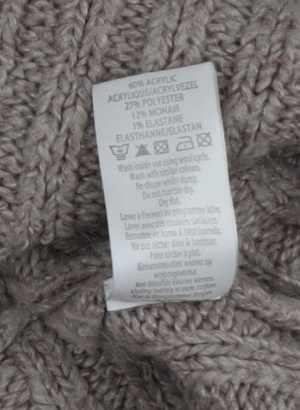 Womens UK Size 18 New Look Beige Pullover Jumper