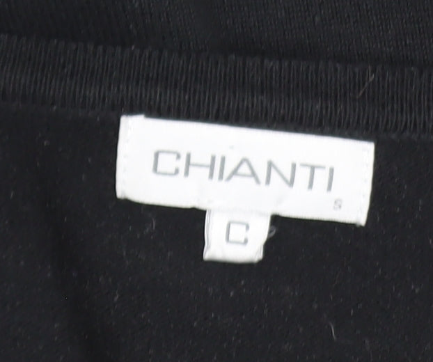 Mens UK Size S Chianti Black Pullover Jumper