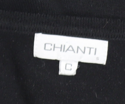 Mens UK Size S Chianti Black Pullover Jumper