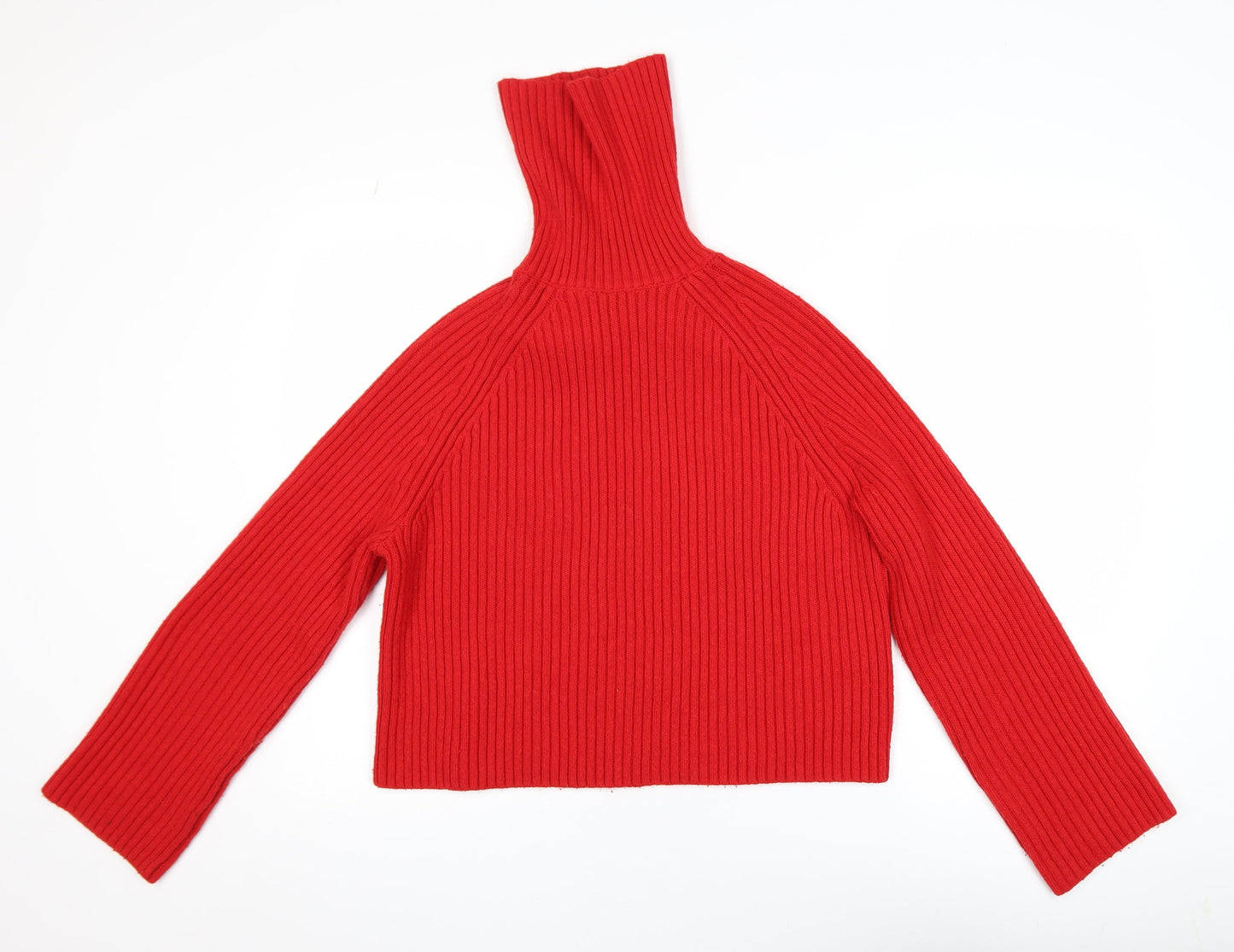 Womens UK Size S H&M Red Pullover Jumper