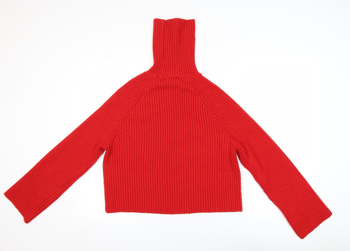 Womens UK Size S H&M Red Pullover Jumper