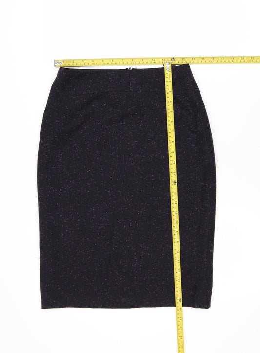 Womens UK Size 10 Jaeger Straight & Pencil Tweed Skirt