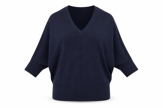 Womens UK Size XS Karen Millen Blue Pullover Jumper