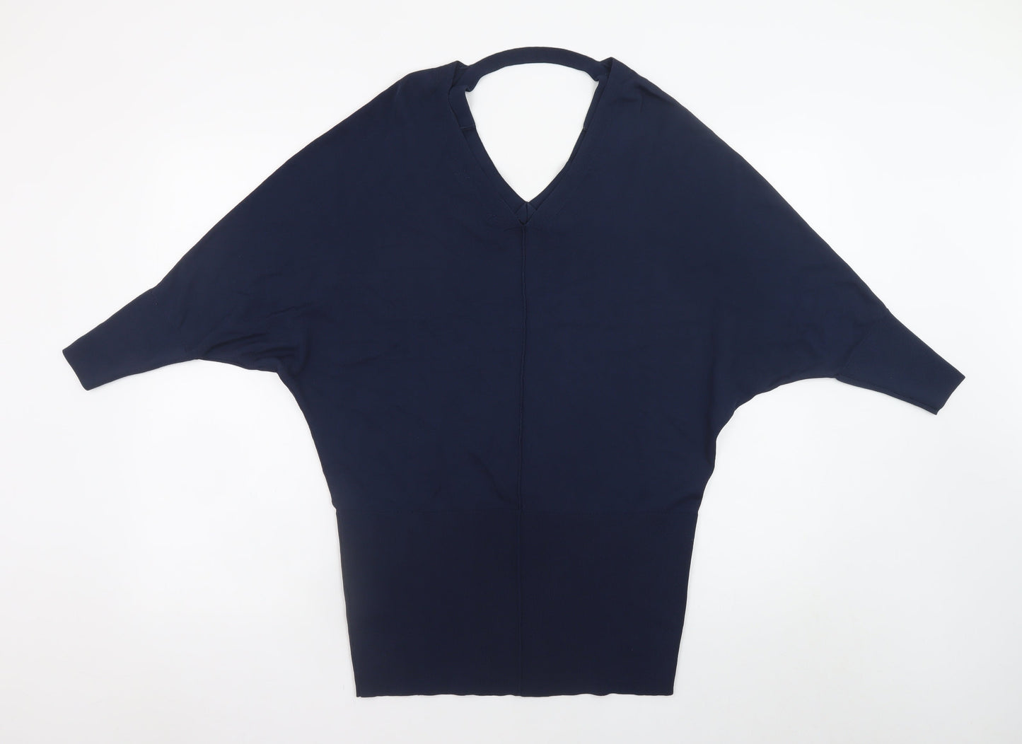 Womens UK Size XS Karen Millen Blue Pullover Jumper