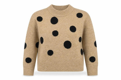 Womens UK Size M Marks and Spencer Beige Pullover Jumper