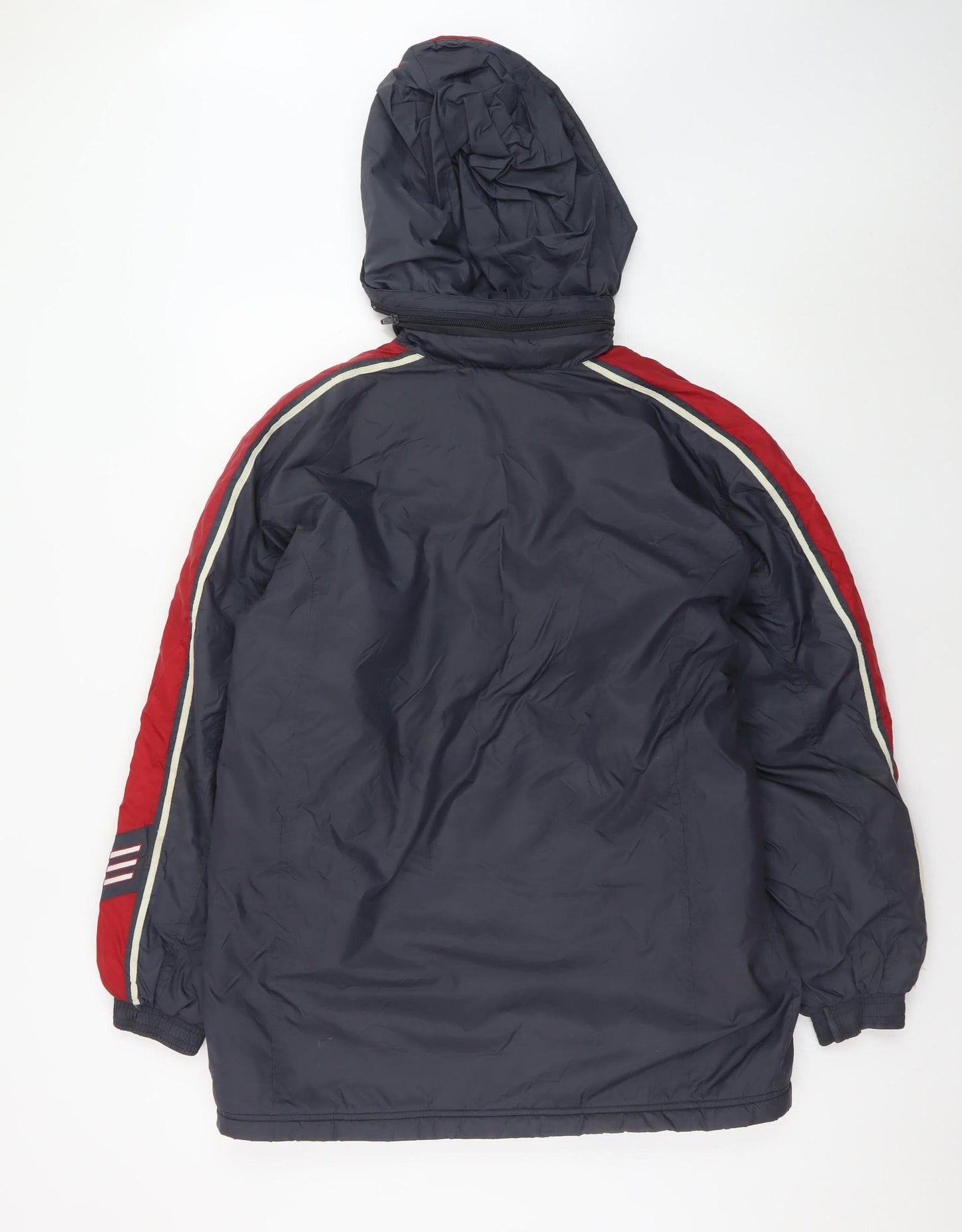 Mens UK Size S adidas Blue Puffer Jacket
