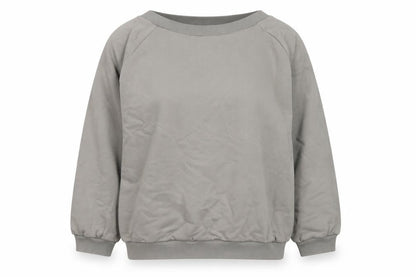 Womens UK Size S Om & Ah Grey Pullover Sweatshirt