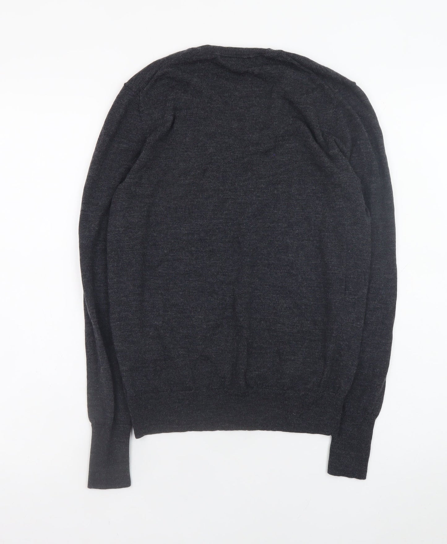 Womens UK Size M Uniqlo Black Pullover Jumper