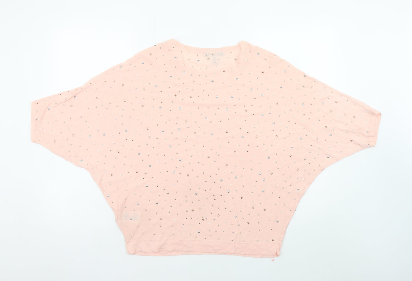 Womens UK Size M Phase Eight Pink Basic T-Shirt