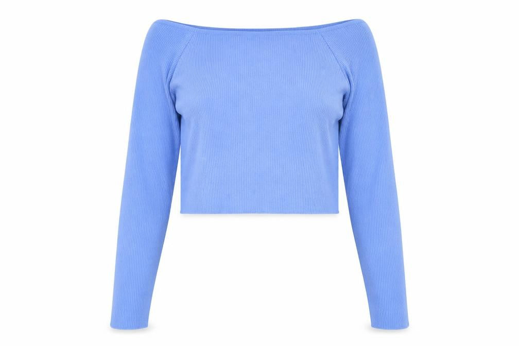 Womens UK Size 16 ASOS DESIGN Blue Pullover Jumper