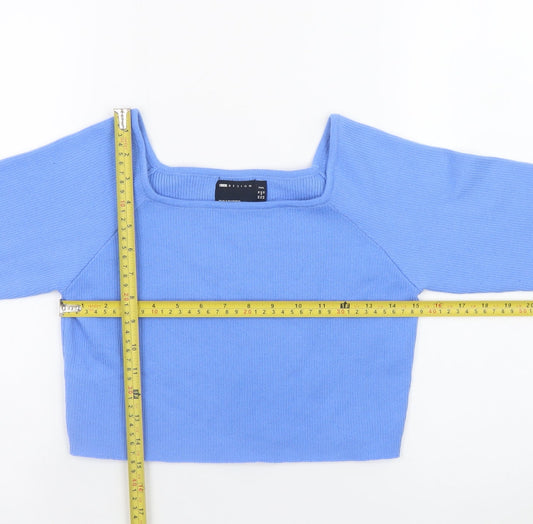 Womens UK Size 16 ASOS DESIGN Blue Pullover Jumper