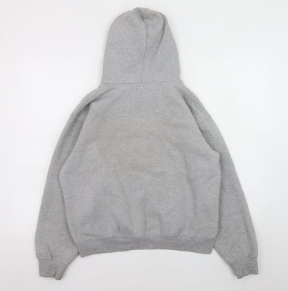 Mens UK Size S FDNY Grey Pullover Hoodie